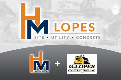 graphic depciting merger of HM Construction and G. Lopes