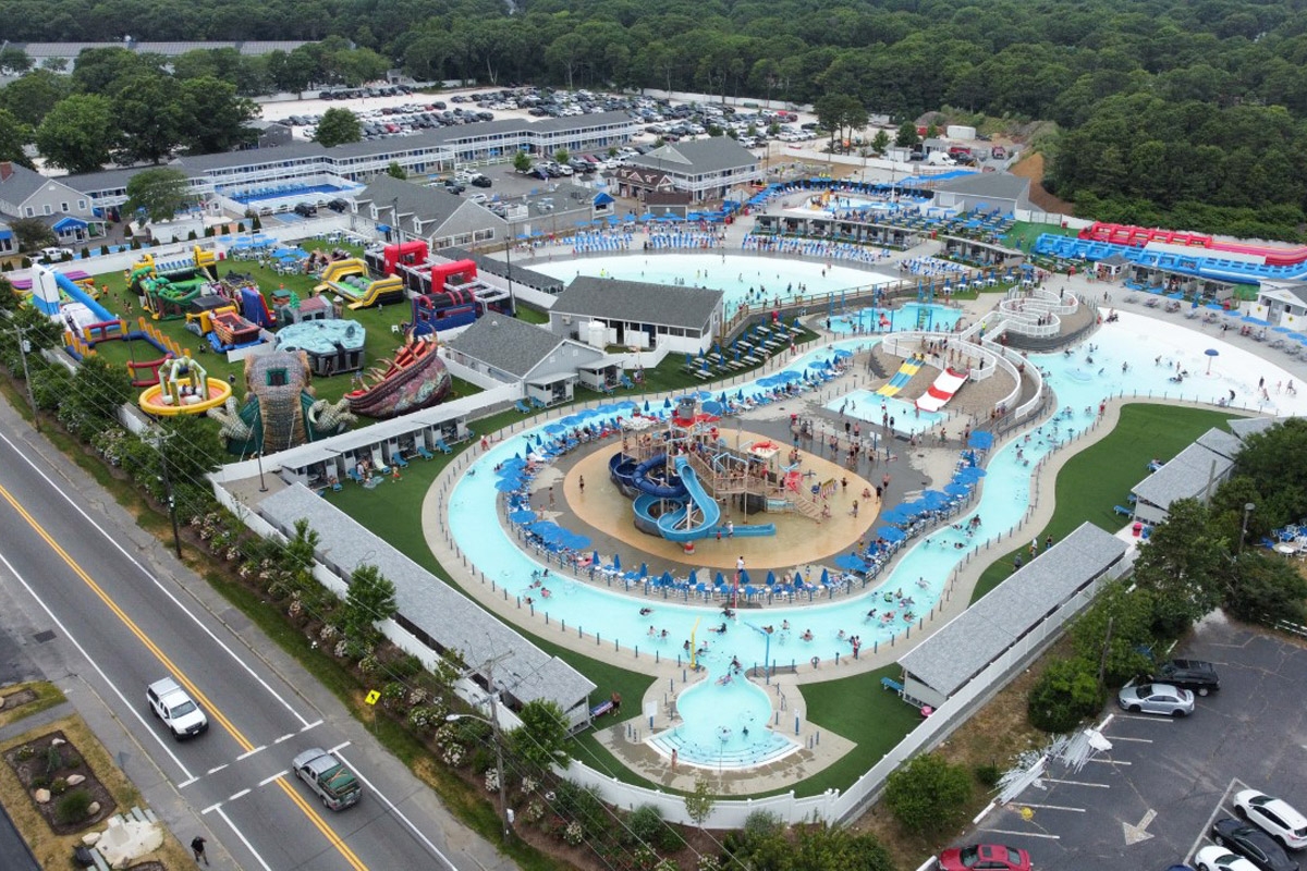 Completed work at a local water park
