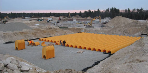 Sitework on large industrial construction project